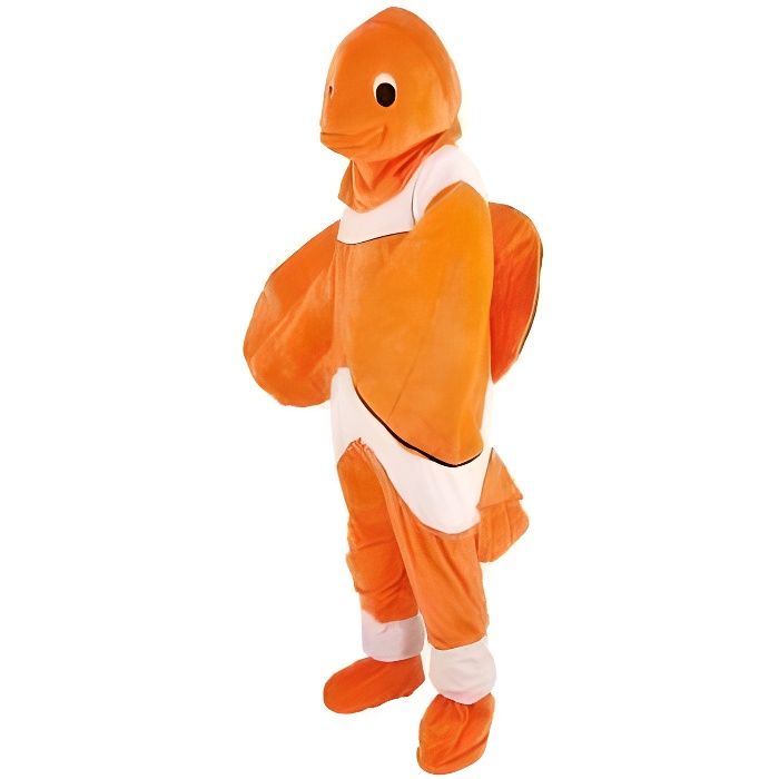 Deguisement poisson clown Nemo adulte taille unique Cdiscount Jeux