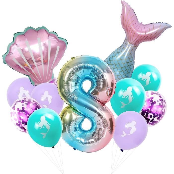 Ballon D'Anniversaire Joyeux Anniversaire Papillon Fleurs, Ballon En