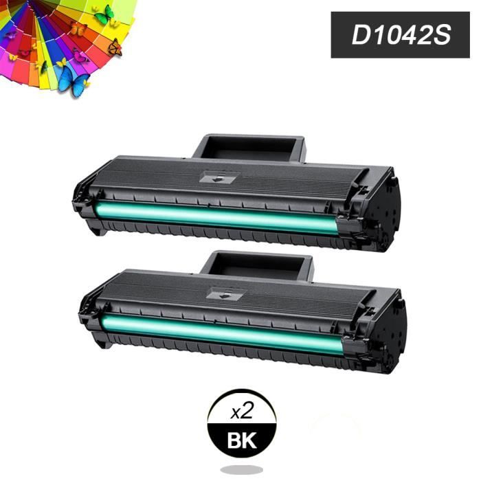 2x samsung ml 1860 compatible cartouche toner sams