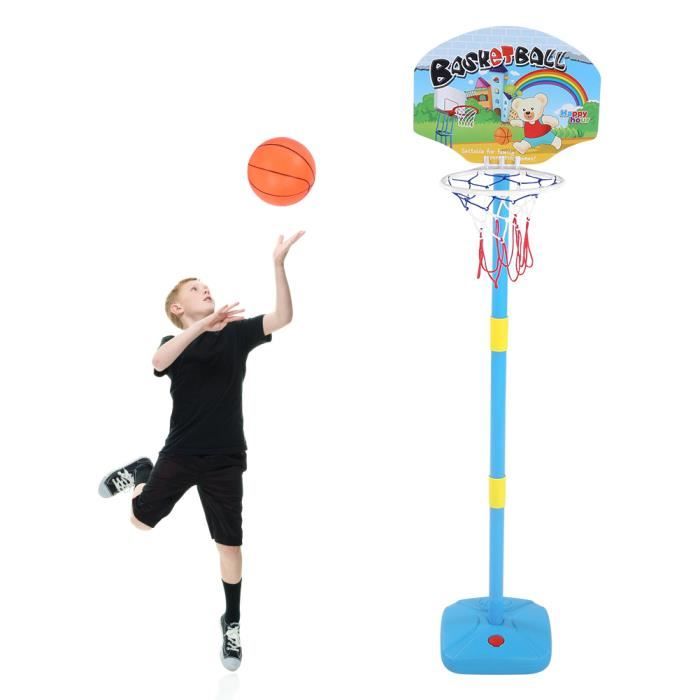 Basket Enfant Fille Panier De Basket Enfant Taeku Réglable - 150cm Avec 2 Ballons - Pour Intérieur Et Extérieur Jouet Exterieur Enfant 4 Ans