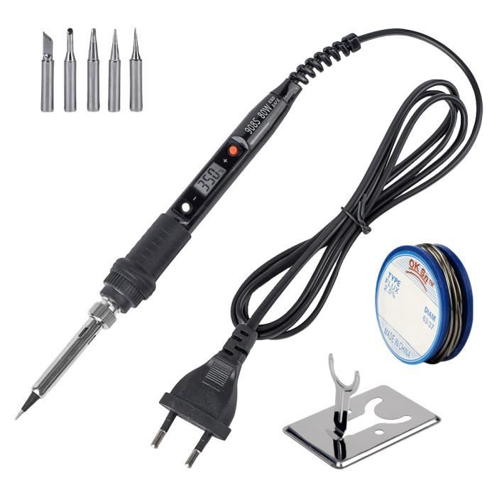 Embouts De Remplacement Pour Fer à Souder 80W - Lot De 2 Pièces Premium, Neuf, Origine Japon