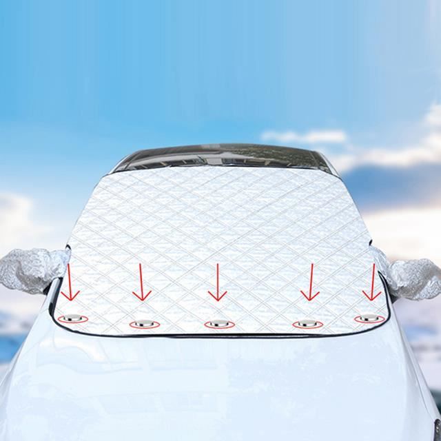 Aimant 5 - Pare-soleil avant de voiture, couverture Anti-neige, pare-brise,  protection solaire d'extérieur, i - Cdiscount Auto