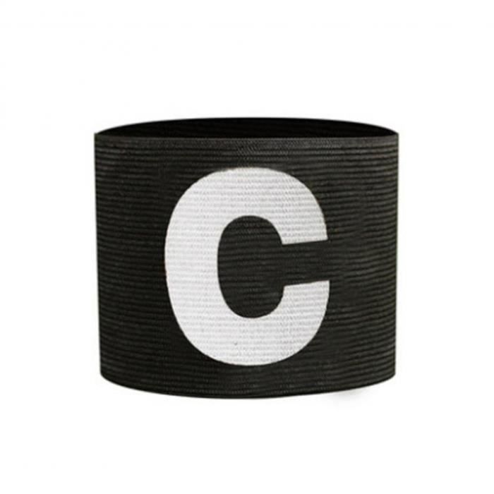 Lot De 6 Bracelets Capitaine Football | Réglables Velcro | Lettre 'C' | Multisports (Foot, Basket, Volley)