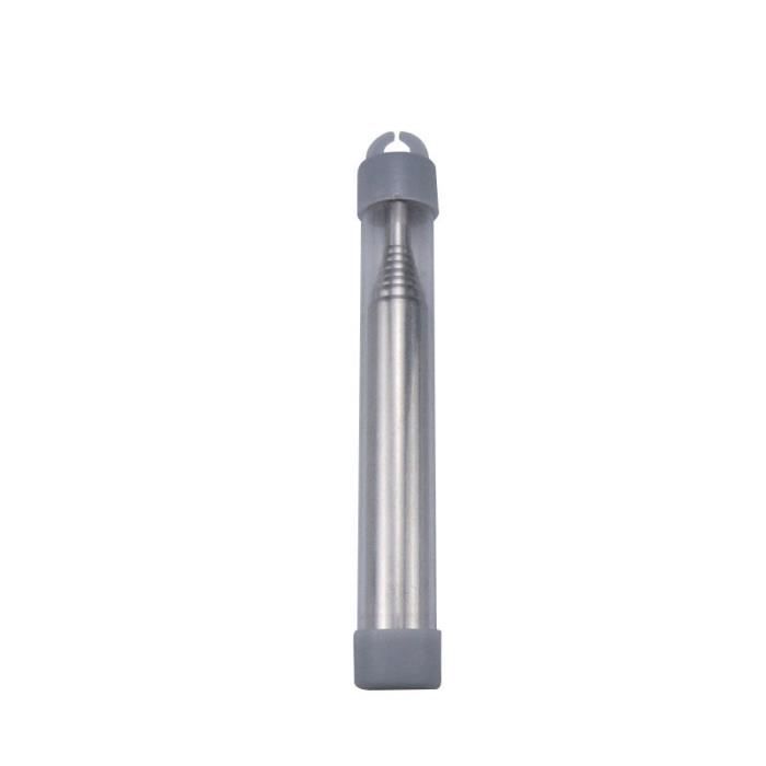 Tuyau Souffleur à Feu De Camping - Acier Inoxydable, Rétractable (13,7 à 62,5 Cm), Portable, Pour Allumer Feux, Barbecue