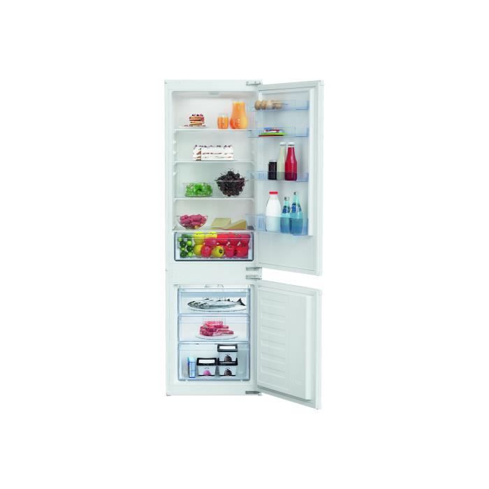 Beko Bcha275k2s Refrigerateur Congelateur Integrable Niche Largeur