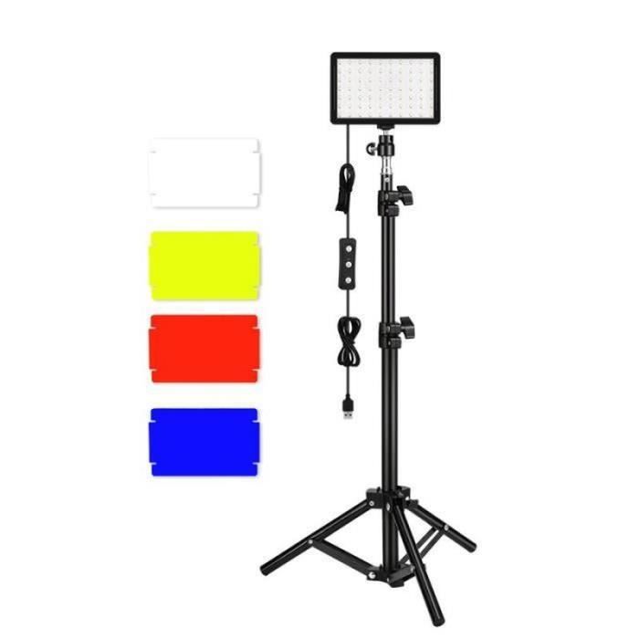 Kit éclairage LED Ubeesize - 2 Lampes Avec Trépieds Pour Streaming Et Photo