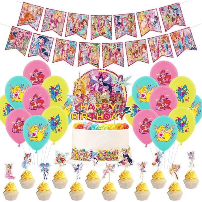 24 Caissettes à Cupcakes Anime - Déco Fête Anniversaire Étoiles Jaunes Et Rouges - Emballage Festif Décorations Anniversaire Thème Anime