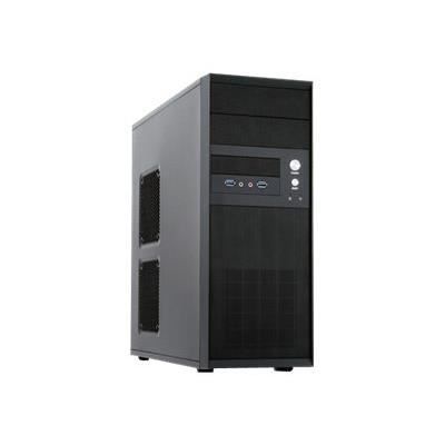 Boîtier PC – CHIEFTEC – CQ-01B-U3-OP – Noir – ATX Micro-ATX – 3 Baies internes – 2 x USB 3.0