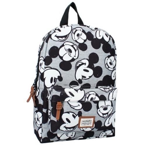 Disney sac dos Mickey Mouse Never Look Back 6 8 litres gris