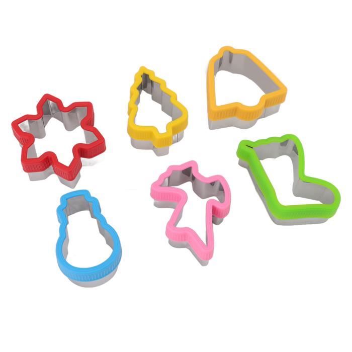 Set De 5 Emporte-pièces étoiles De Noël En Acier Inoxydable - Différentes Tailles Pour Biscuits, Sablés Et Fondant