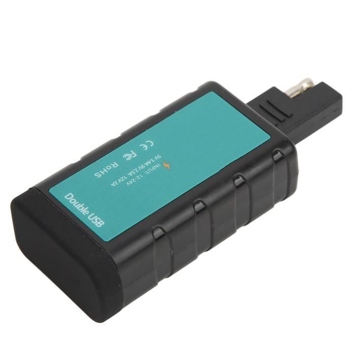 Connecteur De Charge SAE Vers USB – Lot De 4 Pièces – Pour Vélo électrique, Scooter, Kart – Alimentation Stable Et Installation Facile