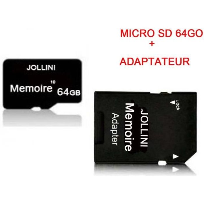 Adaptateur de Carte mémoire SD/Micro SD pour iPhone/iPad - BIGILANTUH -  Plug and Play - Blanc - iOS - Cdiscount Informatique