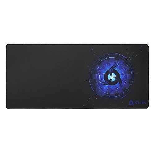 Tapis De Souris Gamer KLIM Extra Large 90x40cm - Surface Précise Antidérapante - Rouge