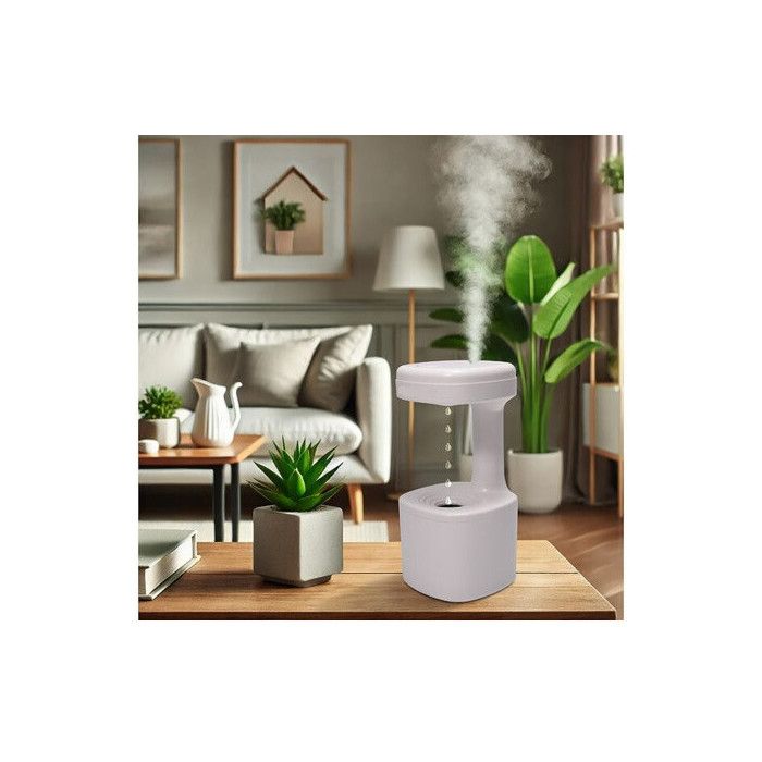 Humidificateur D'Air Anti-Gravité 2 En 1 Gohytal - Bluetooth, 7 Couleurs LED Et Haut-Parleur
