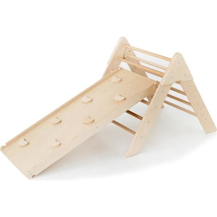 EVA Triangle de motricité Pikler pour enfants Montessori Naturel