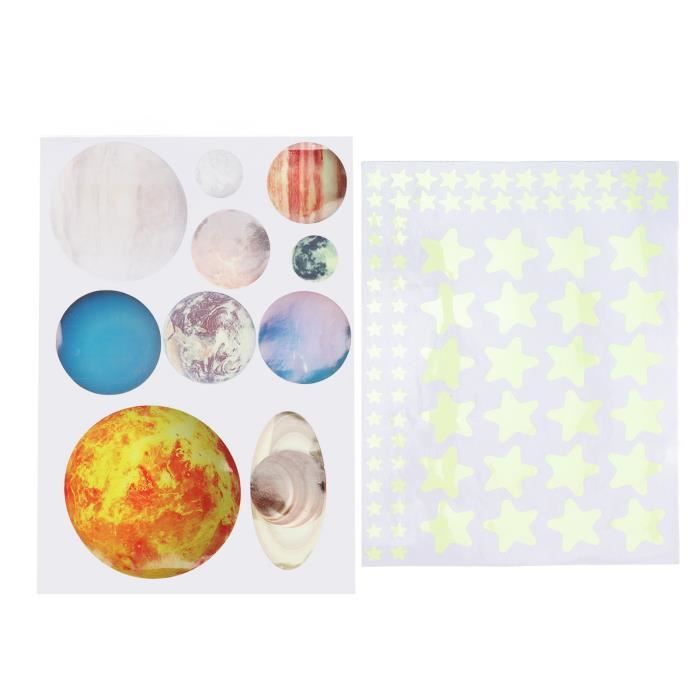 Autocollant Mural Vinyle Déco "Bonne Nuit" Avec étoiles, Lune Et Lapin - Style Asiatique