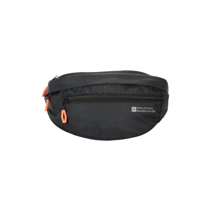 Banane Sécurité Mountain Warehouse Sac Banane RFID Mountain Warehouse - Sécurité Anti-vol - Fermetures Verrouillables - Ceinture Ajustable Accessoire Voyage Sécurité
