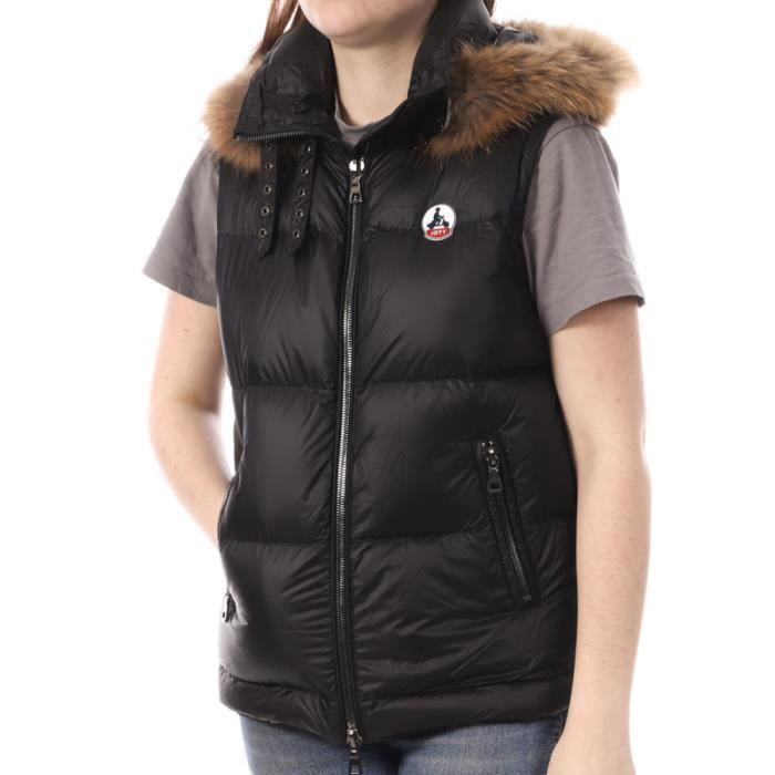 Doudoune sans manche JOTT Texas Femme Noir Garnissage en plumes et duvet certifie Black Cdiscount Pret a Porter