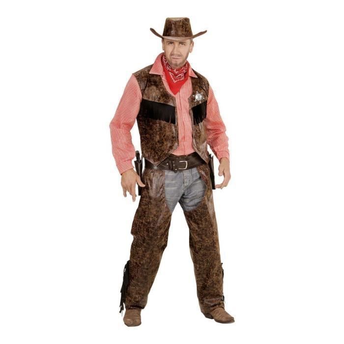 WIDMANN Pistolet à Eau Cowboy – 30 Cm – Accessoire Déguisement Western, Gangster Ou Policier – Gris