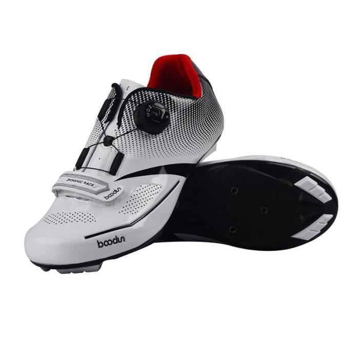 Chaussures Vélo Route Sport Carbon White - Ozarm Chaussures Vélo Route Sport Carbon White - Ozarm