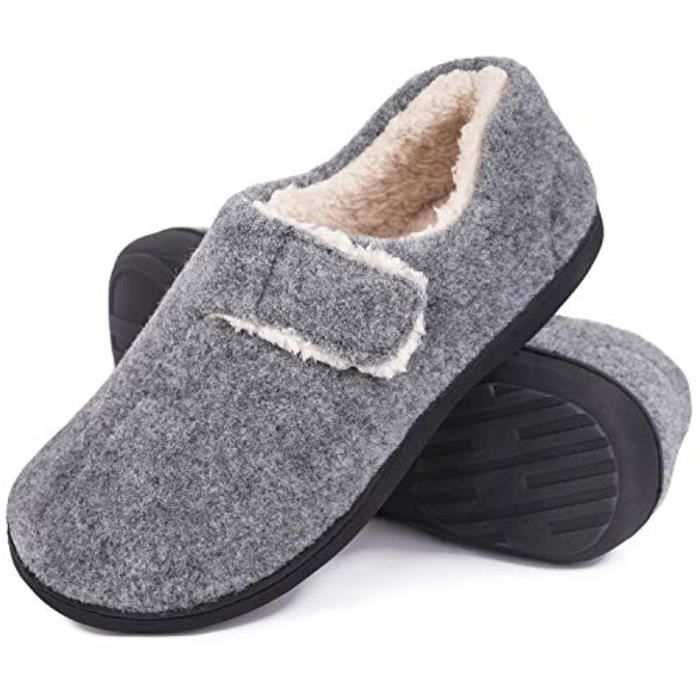 Bottes Chaussons Restor Style Mousse Mémoire Forme Gris – Taille XS 5/6 – Neuves