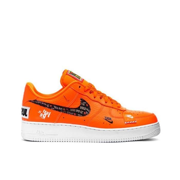 Air Force 1 Basket Air Force One AF 1 Low Homme Femme Chaussures AR7719-800 Orange  Orange - Cdiscount Chaussures