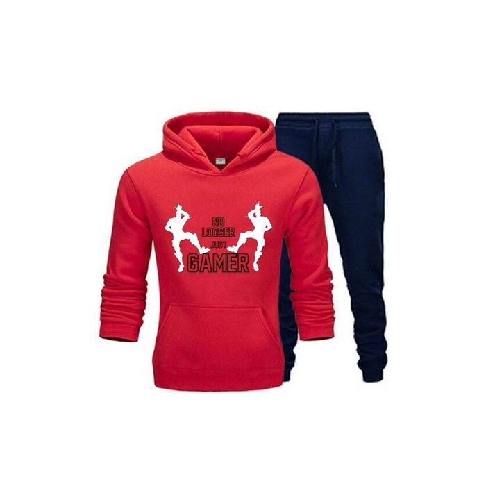 Jogging enfant - Gamer - Rouge - Manches longues - Multisport - Indoor