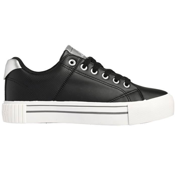 Kappa Chaussures lifestyle Tudy pour Femme - Noir gris argenté - KAPPA - Sneaker décontractée avec détails