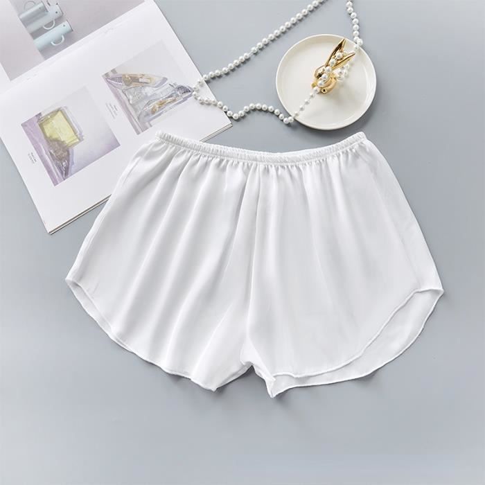 Lot De 6 Culottes Invisibles Femme Sans Couture - Soie Glacée, Coton à L'entrejambe, Confortables - 8