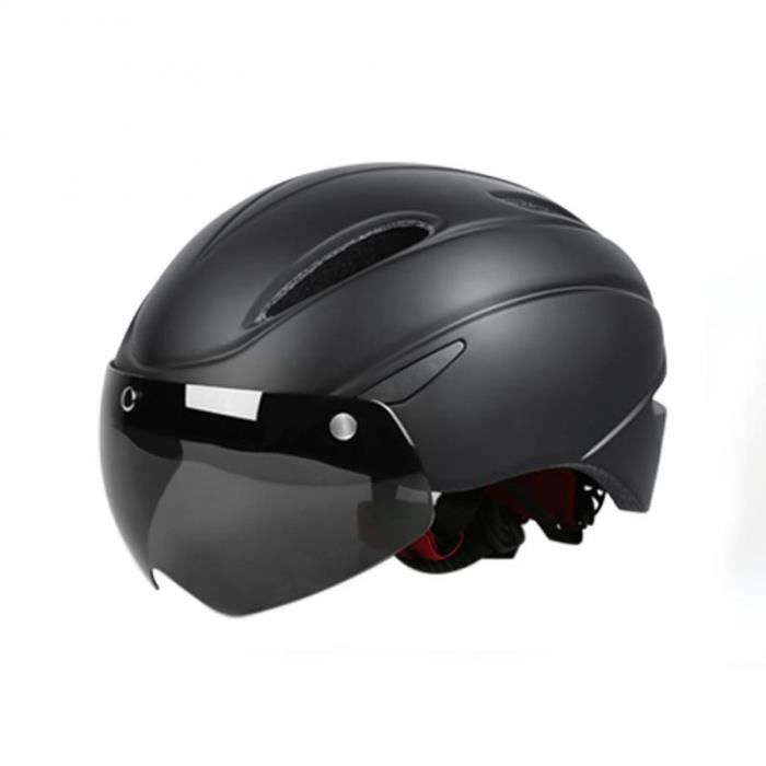 Casque Trottinette Électrique AOOPOO - Avec Visière - Certification 3C - Taille 55-65 Cm