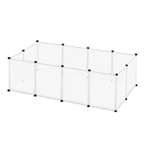 Comparer les prix de Enclos Extérieur pour Chiot - NAIZY - 145x75x48cm - Blanc - Petit Animal - Extérieur