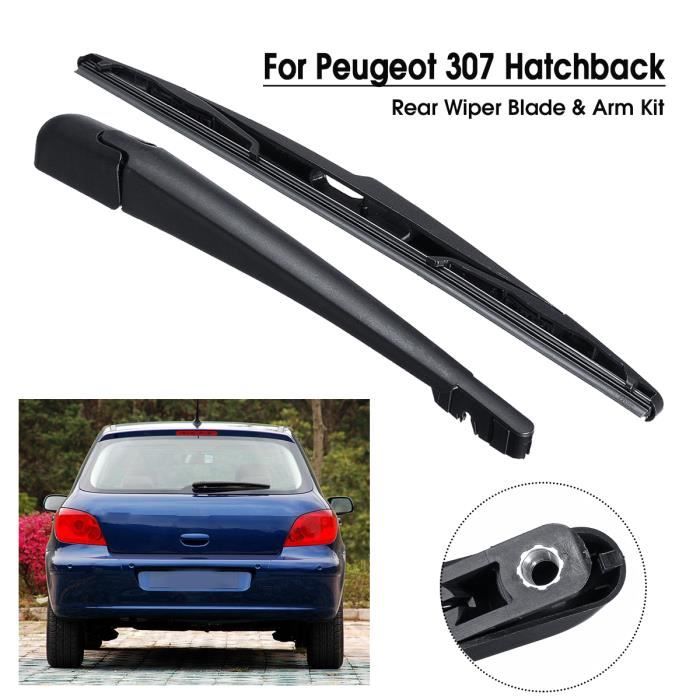 Kit 14" 355mm Bras d'essuie-glace Lame Arrière pour Peugeot 307 3A/C 2001-2008 Kit 14" 355mm Bras d'essuie-glace Lame Arrière pour Peugeot 307 3A/C 2001-2008