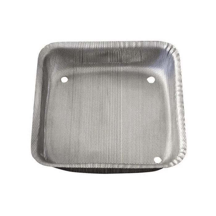 Comparer les prix de Crible acier inoxydable 0,6mm pour moulin grain électrique pour céréales Mistral 50L - River Systems Gris