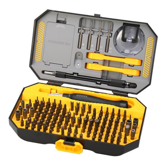 Jeu de Tournevis de précision 36 en 1, Outil de réparation de Montre de téléphone Portable, Embout de vis magnétique Combo (36 pièces