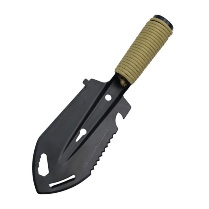 Pelle Pliante Militaire, Camping Multifonction Mini Pelle avec Étui pour Camping Randonnée Pelle Pliante Militaire, Camping Multifonction Mini Pelle avec Étui pour Camping Randonnée