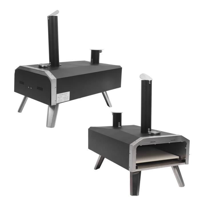 CEN Four à Pizza Extérieur Machine à Pizza au Feu de Bois 2 Couches d — free download