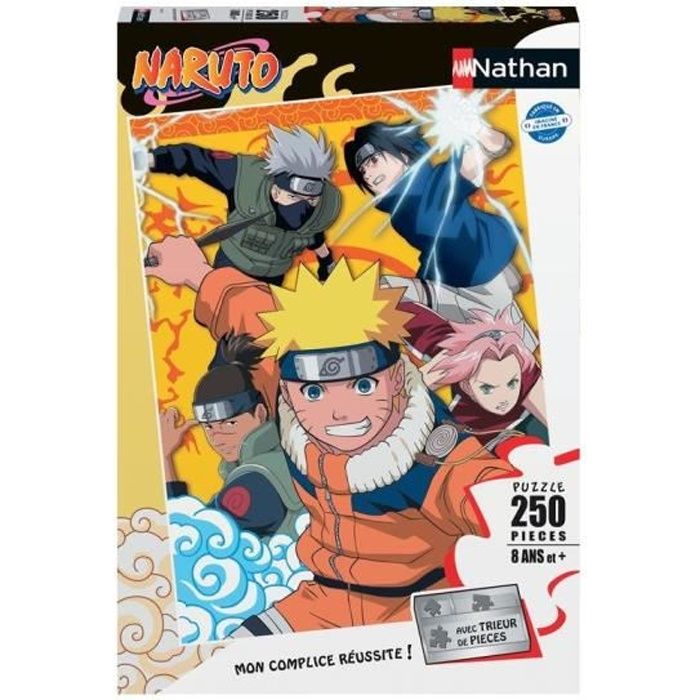 Nathan - Puzzle 250 pièces - Naruto à l'académie des ninjas