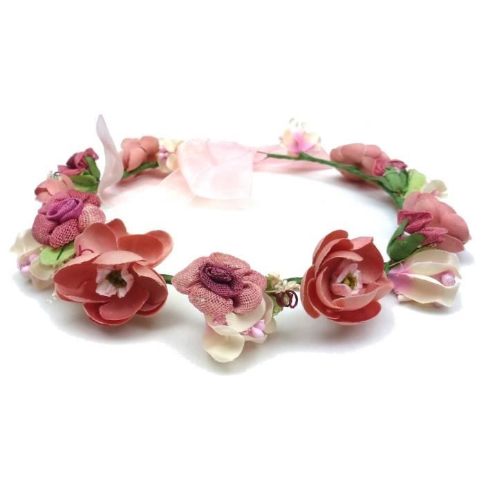 Serre tete fleur mariage
