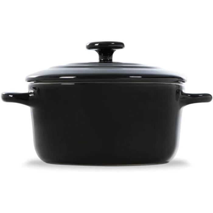 Ensemble de casseroles en fonte émaillée pour un usage professionnel et domestique - 2,4 l