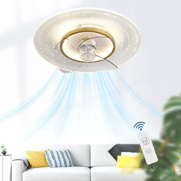 Télécommande Pour Ventilateur De Plafond - 6 Vitesses + Contrôle Fréquence Variable - Avec Indicateur De Batterie - Pour Chambre, Salon - Installation Facile