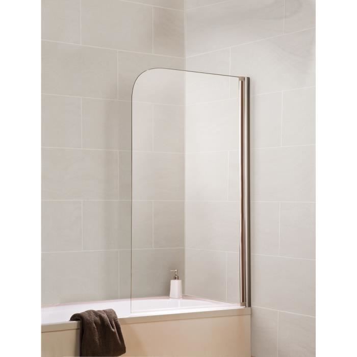 Pare Baignoire Largeur 60 Cm Pare Baignoire Pivotant 80x140 Cm Anticalcaire Paroi De