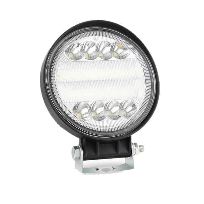 2 Projecteurs LED Cube Jaunes 3 Pouces 400W - Pour Phares Antibrouillard Ou Travail
