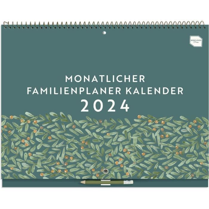 en allemand) Calendrier familial 2023 2024 'Monatlicher
