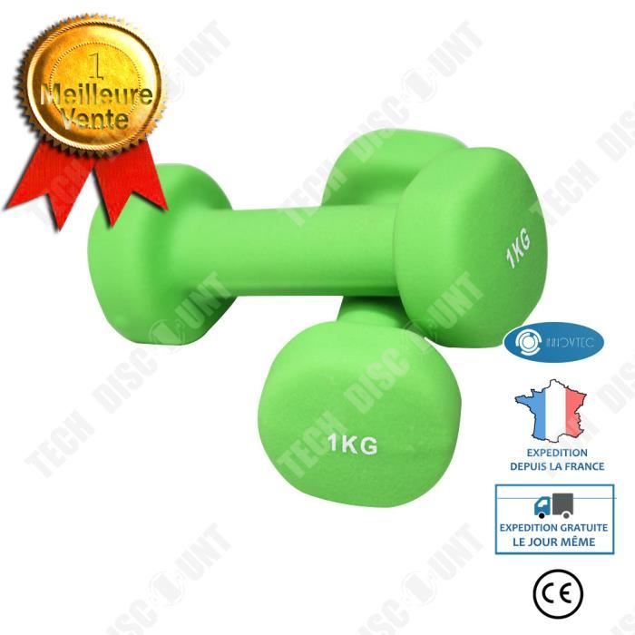 Lot De 2 Haltères Souples 0,5 Kg - Poids Poignet Fitness Maison, Course à Pied, Musculation Douce