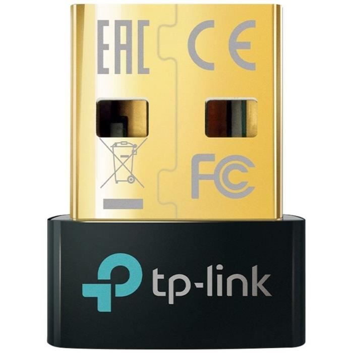 Adaptateur Bluetooth 5.0 - TP LINK - Dongle bluetooth 5.0 - Clé bluetooth pour PC, souris - Compatible Windows 11/10/8.1/7 - UB500