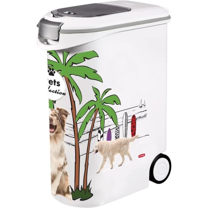 Conteneur À Croquettes Pour Chien - 20Kg - 54L - Pets Collection - Grand  Rangement Hermétique Anti-Odeurs Pour Nourriture Pou[P3087] - Cdiscount  Maison