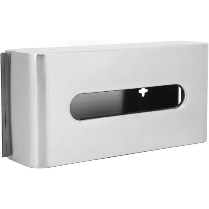 Boîte à Mouchoirs Murale En Acier Inoxydable 304 – Facile à Installer Et à Nettoyer – Design Moderne Pour Salon Ou Bureau - 8