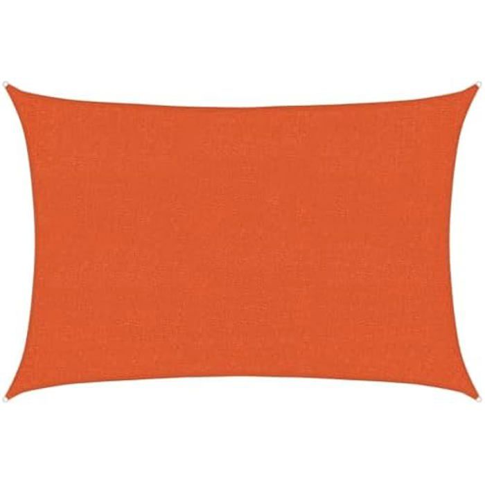 Voile dOmbrage - VIDAXL - Orange - 100% PEHD - Anti UV - 160 g/m²