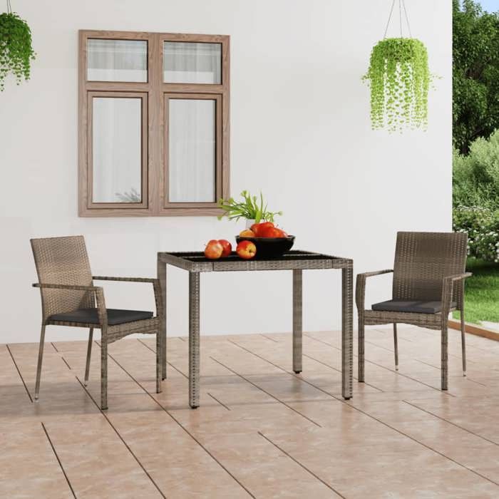 2 Chaises De Jardin En Bois Massif Pin - Avec Accoudoirs Et Dossier, Style Lattes, Pour Terrasse