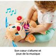 Fisher-Price Puppy Eveil Progressif jouet bébé, peluche interactive, plus de 75 chansons et 3 niveaux d'apprentissage, V. française-1